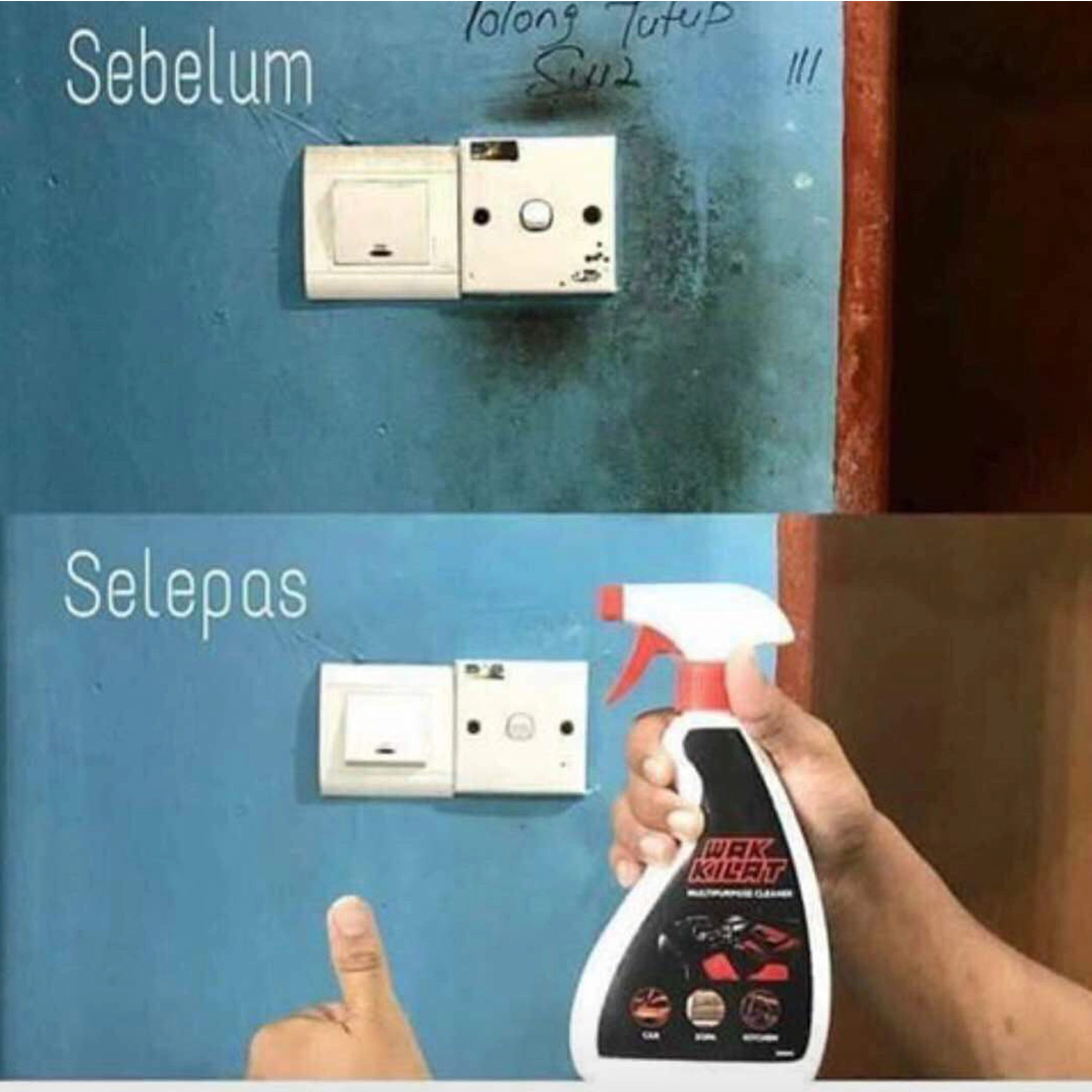 Multipurpose Cleaner Wak Kilat - Image 4